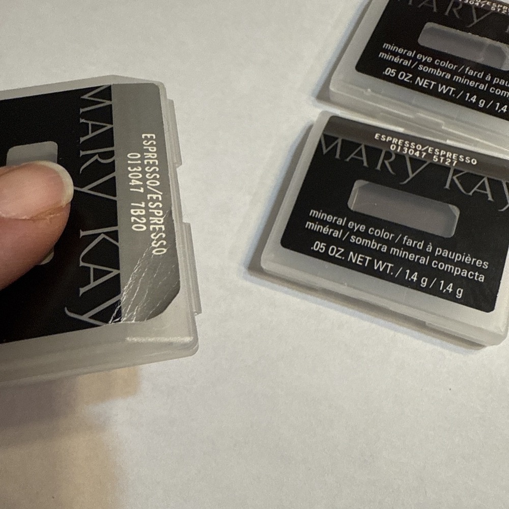 Lot of 3 Mary Kay Mineral Eye Color Espresso 013047 Full Size New Discontinued - Picture 2 of 6